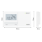 E901RF – Wireless Programmable Surface-mounted electronic room thermostat ENGO controls